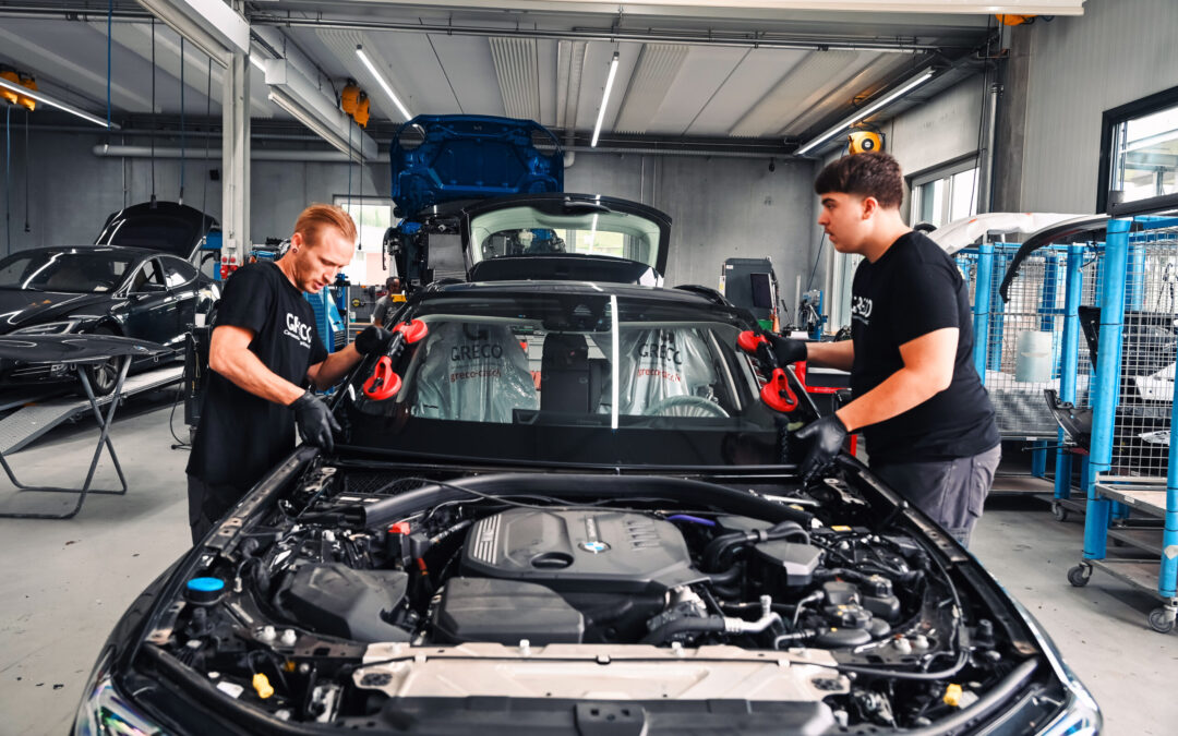 Tesla Windschutzscheibe tauschen